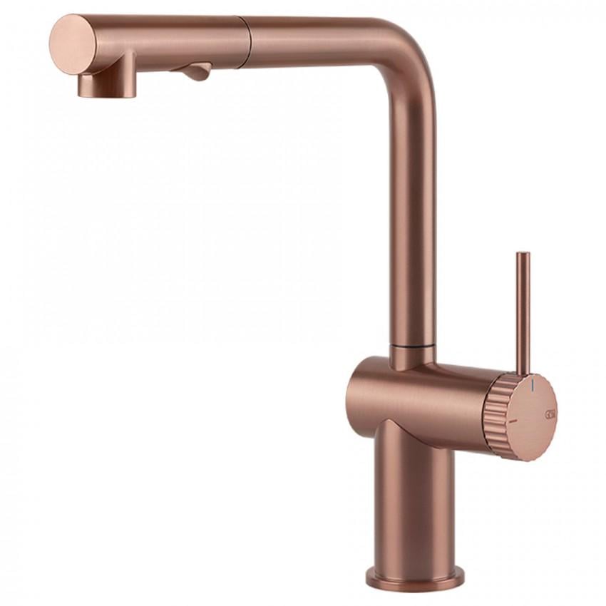 Змішувач для кухні Gessi Inedito Copper Brushed GHRC (60457125)