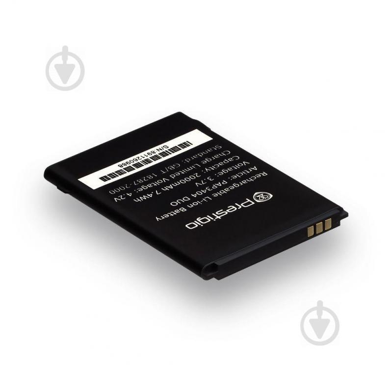Аккумуляторная батарея Quality PAP3404 для Prestigio MultiPhone 3404 Duo Аккумуляторная батарея Quality PAP3404 для Prestigio MultiPhone 3404 Duo