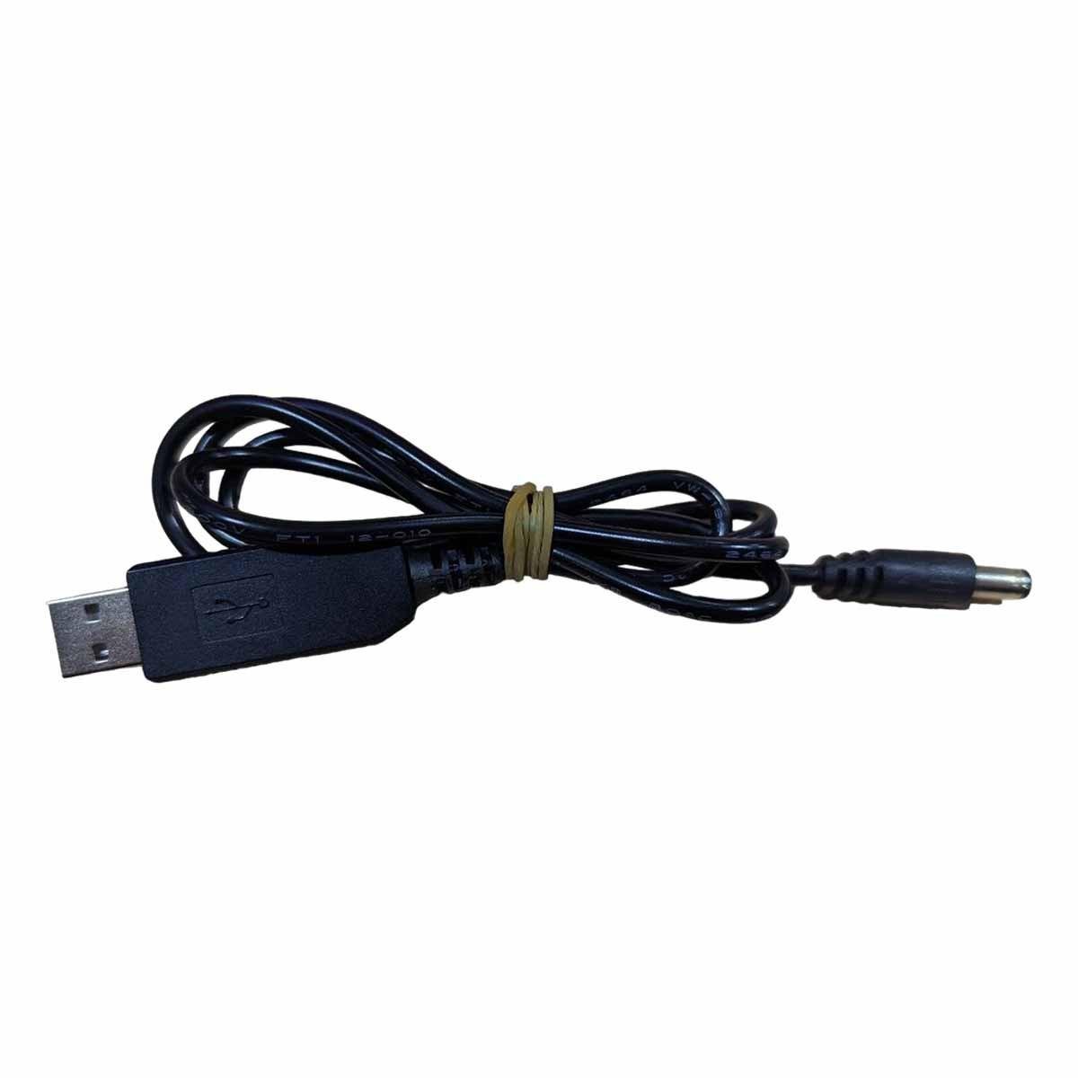 Преобразователь для питания роутера от повербанка USB на DC с 5 V на 12 V 0,8 А 100 см (0777783c) - фото 6