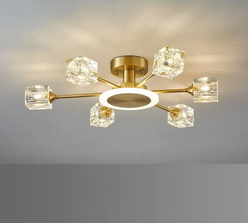 Люстра світлодіодна Нептун 8810-B Золотистий