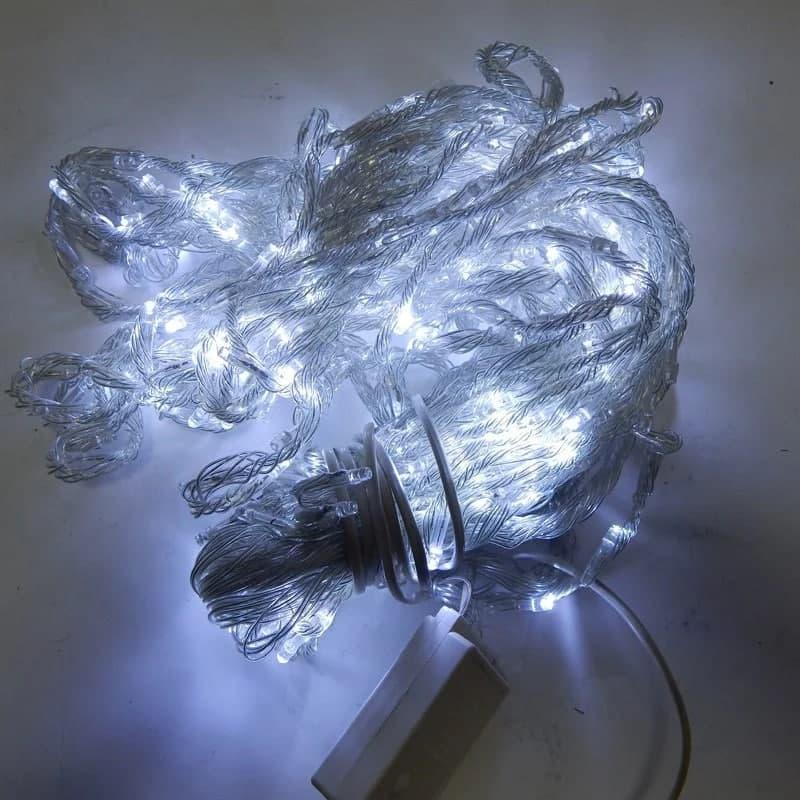 Гірлянда штора вулична 3х2 м 480 LED Холодний білий (1518249760) - фото 9 Гірлянда штора вулична 3х2 м 480 LED Холодний білий (1518249760) - фото 9