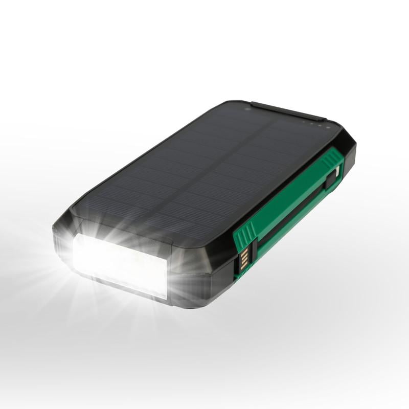 Повербанк Aura NRG-30SE ARM SOLAR 30000 mAh Wireless charging Green (PBANRG30SEG)