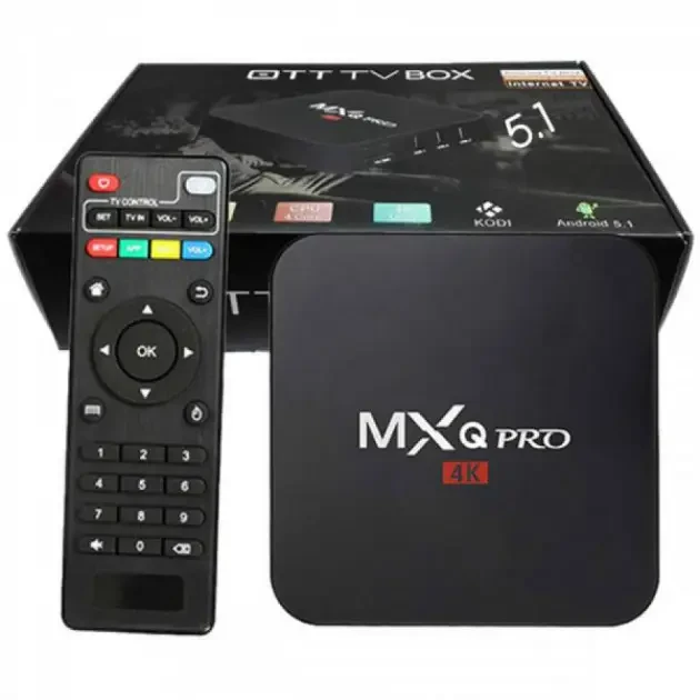 Приставка Android TV Smart Box MXQ PRO 1 Gb + 8 Gb Professional медиаплеер смарт мини приставка PRK (9559853) - фото 2