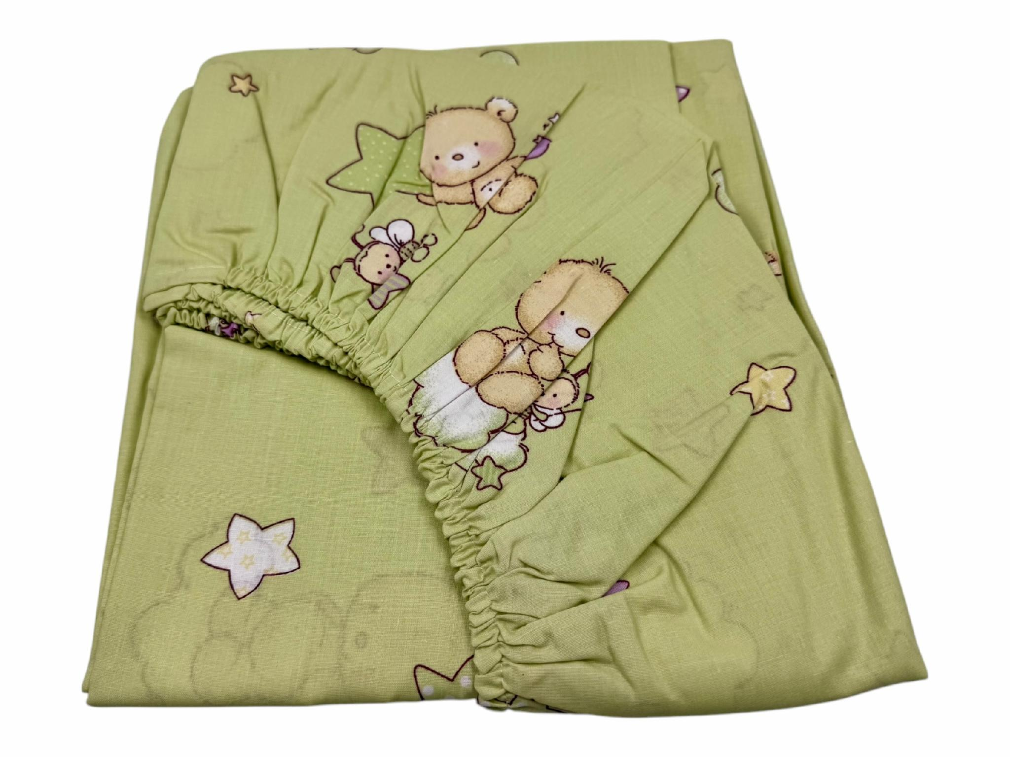 Простыня на резинке Медвежонок Друг бязь 80x200 см (0774/x80) Простыня на резинке Медвежонок Друг бязь 80x200 см (0774/x80)