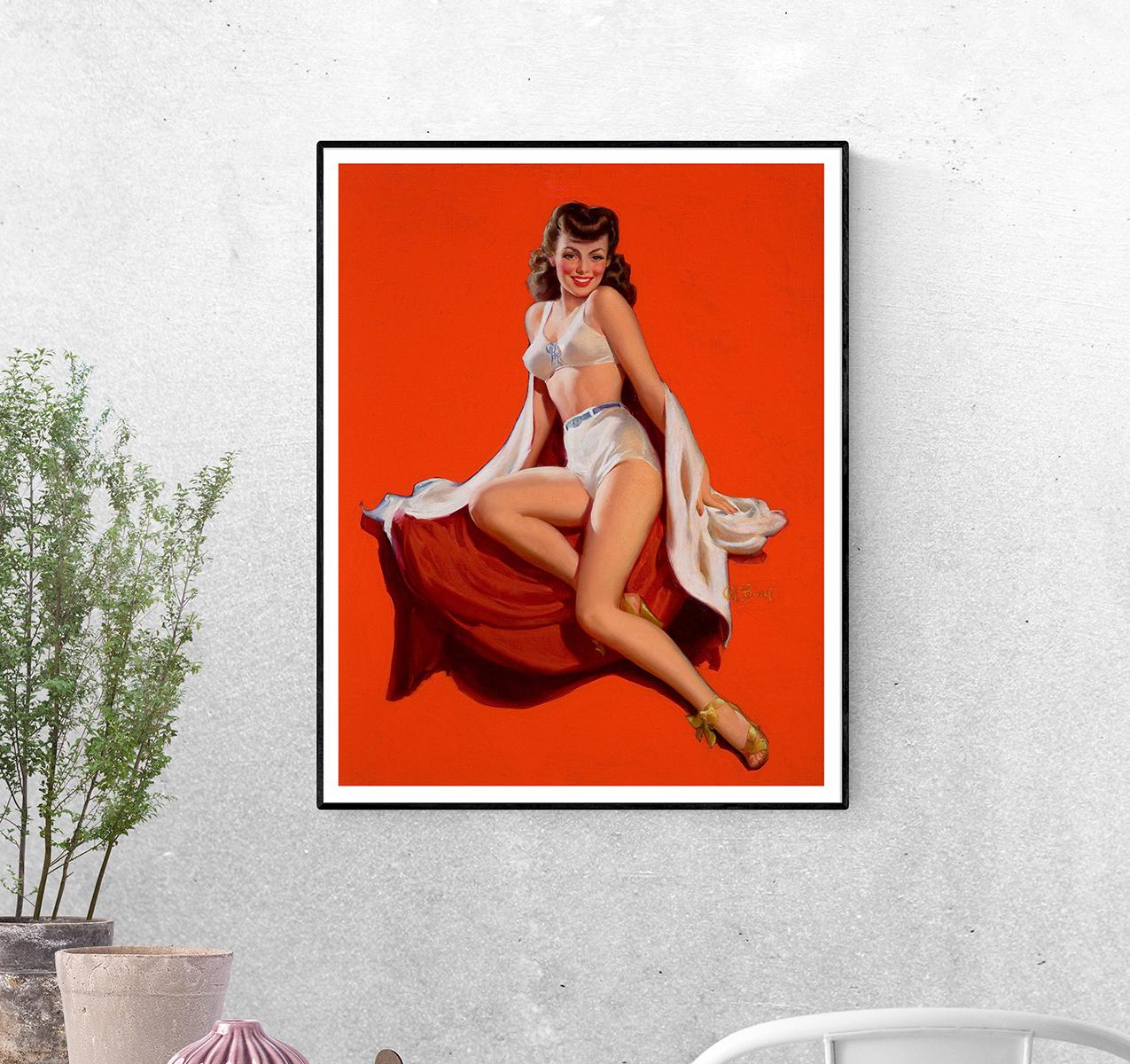 Постер Очаровательный классический пин-ап формат А-0 (pin_up0004002_Poster) - фото 1