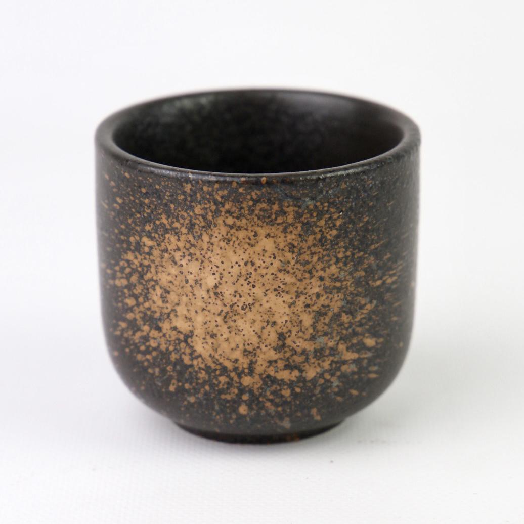 Чашка японская керамическая 200 мл Черно-коричневый (00000010156)