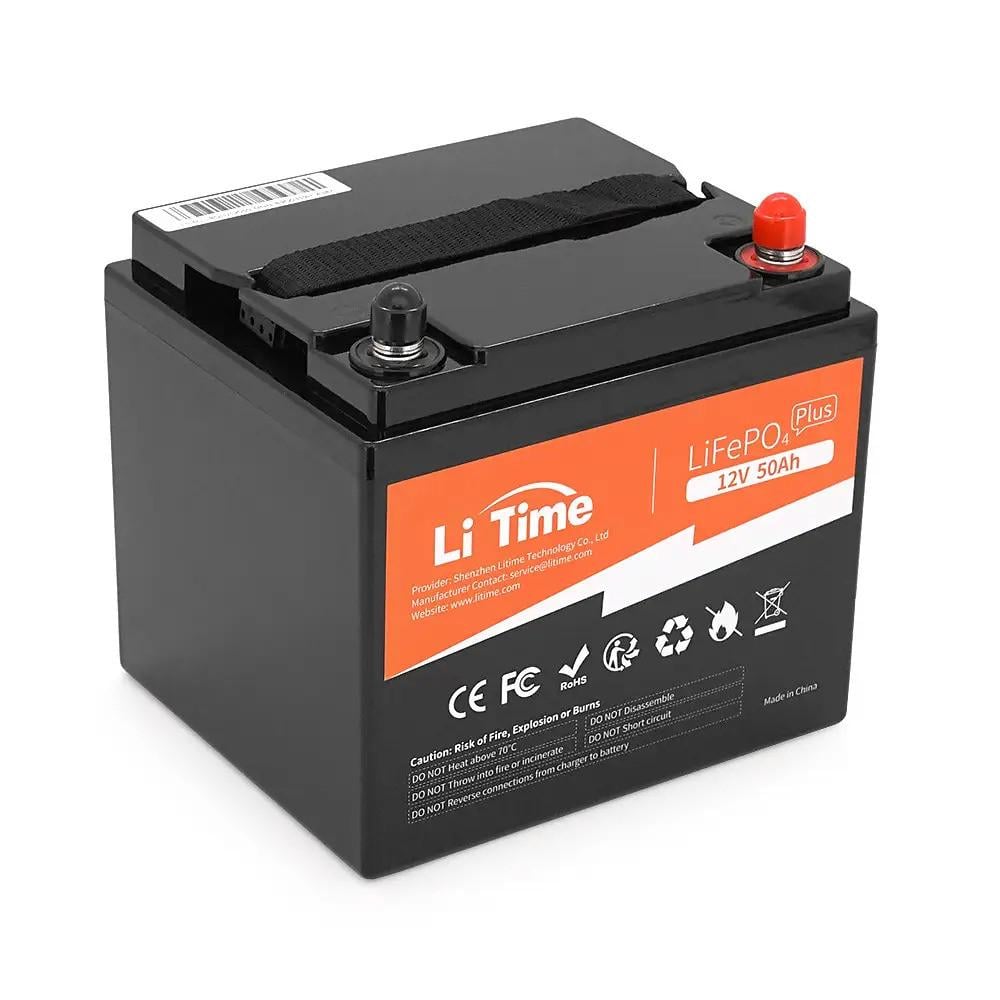 Батарея аккумуляторная Li-TIME LiFePO4 12,8V 50Ah 640Wh Батарея аккумуляторная Li-TIME LiFePO4 12,8V 50Ah 640Wh