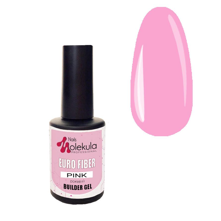 Гель-файбер Nails Molekula 12 мл Euro pink (66754447)