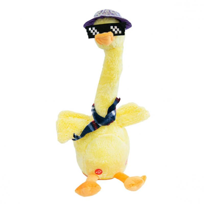 Игрушка интерактивная Funny Toys Утенок в шляпе и очках с функцией пения на 120 песен (8f2782f7) Игрушка интерактивная Funny Toys Утенок в шляпе и очках с функцией пения на 120 песен (8f2782f7)