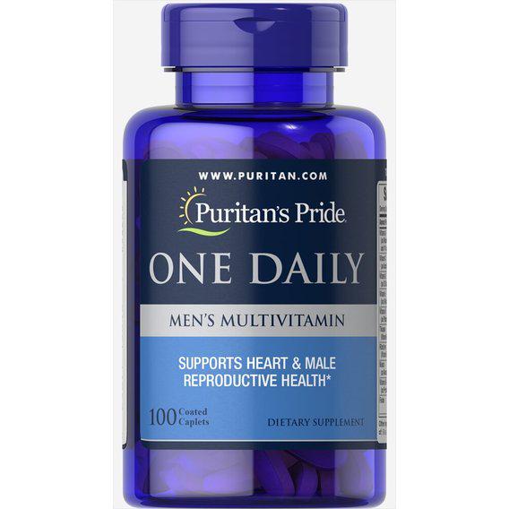 Вітамінно-мінеральний комплекс Puritan's Pride One Daily Men's Multivitamin 100 Caps