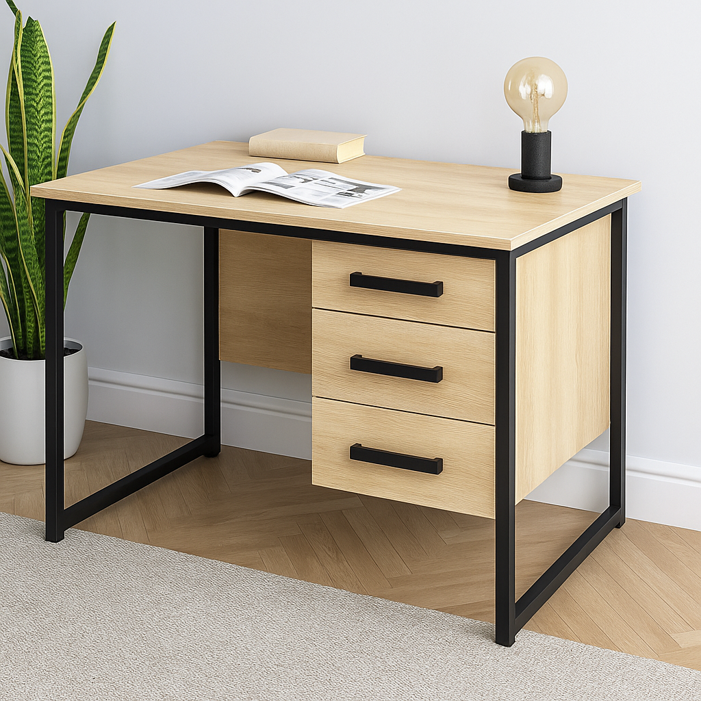 Стол письменный в стиле лофт EcoLoft (IN-2750) Стол письменный в стиле лофт EcoLoft (IN-2750)