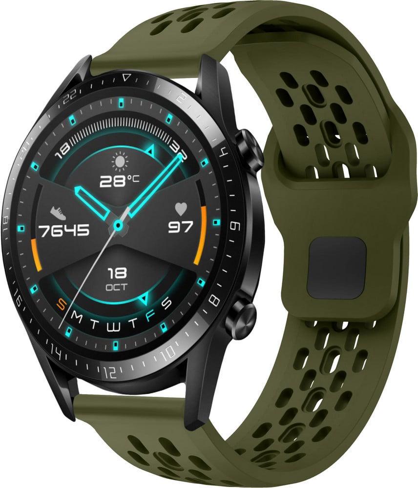 Ремешок силиконовый Liveunic для Huawei Watch GT Khaki (41962-17) Ремешок силиконовый Liveunic для Huawei Watch GT Khaki (41962-17)