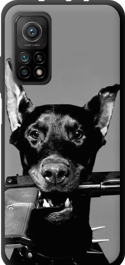 Чехол на Xiaomi Mi 10T Pro Доберман (2745b-2679-42517)