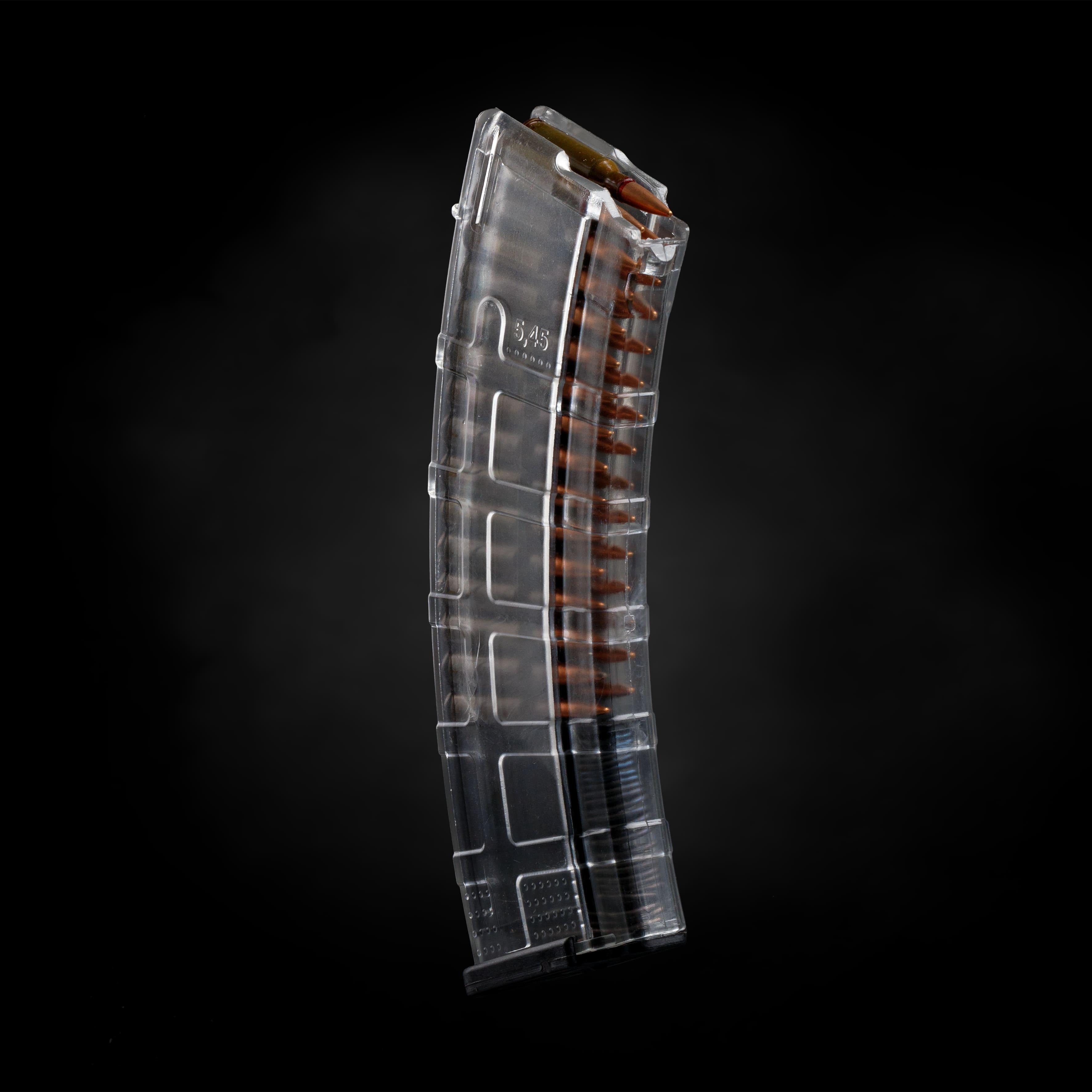 Магазин калібру 5,45х39 мм для зброї Прозорий (27667486) - фото 7 Магазин калібру 5,45х39 мм для зброї Прозорий (27667486) - фото 7