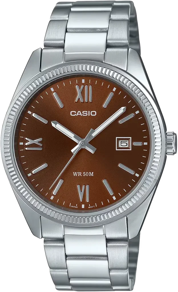 Наручные часы мужские Casio Timeless Collection MTP-1302DD-5A Коричневый (3150442273)
