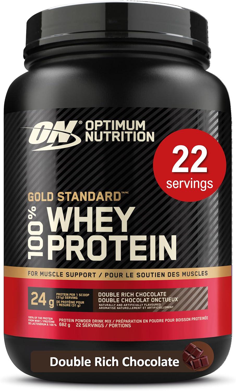 Протеин Optimum Nutrition Whey гold Standard Double Rich ChoColate 682 г