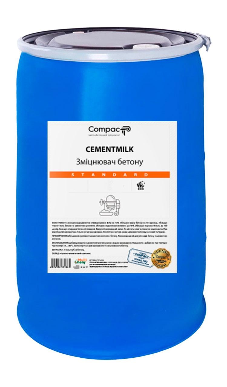 Пластификатор-укрепитель для бетона CEMENTMILK Standart 200 л (23800373)