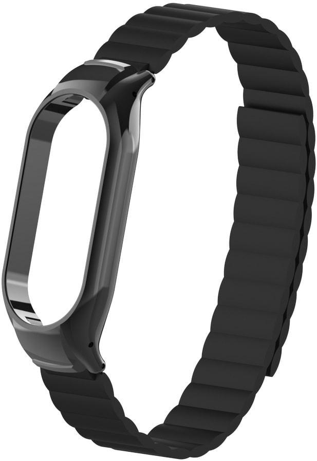 Ремешок Magneter для Mi Band 5 Black (33570-2B)