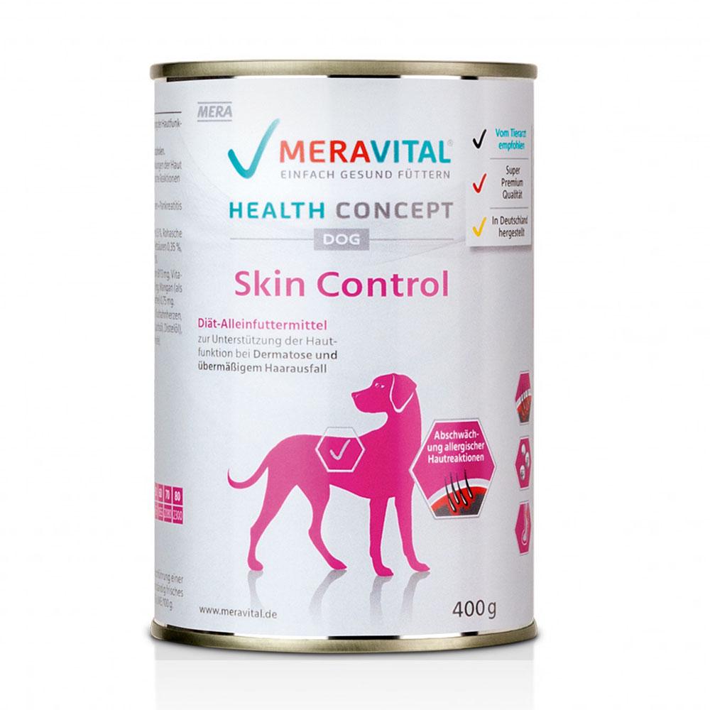 Корм влажный для собак Mera MVH Nassfutter Skin Control при дерматозе и чрезмерном выпадении шерсти 400 г (720474-142)