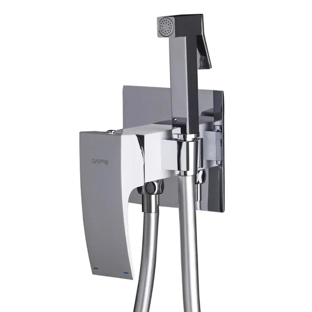 Гигиенический душ встраиваемый GAPPO G7207-8 Белый/Хром (2999643119)