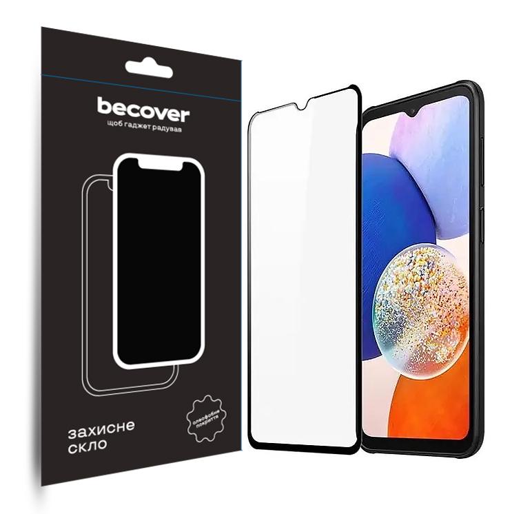 Захисне скло BeCover для Samsung Galaxy A14 4G SM-A145/A14 5G SM-A146 Black (708953)