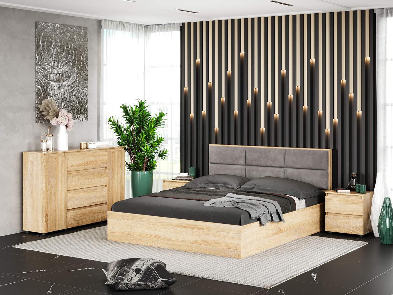 Спальня Эверест Лайт-2 Дуб сонома (EVR-20816.03)