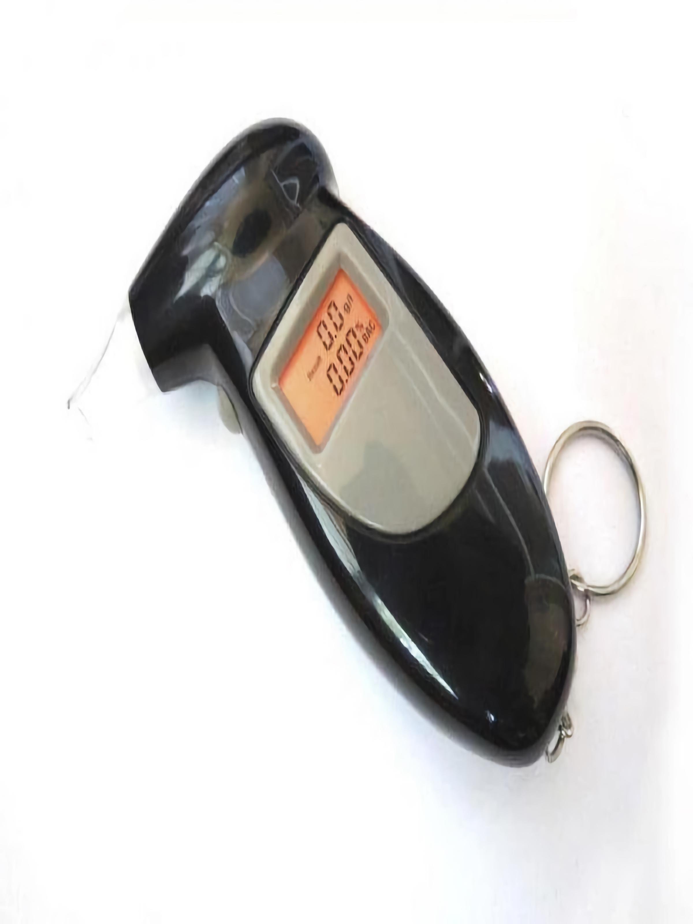 Алкотестер Digital Breath Alcohol Tester кишеньковий Цифровий драгер із підсвіткою та 4 мундштуки (28638) - фото 3