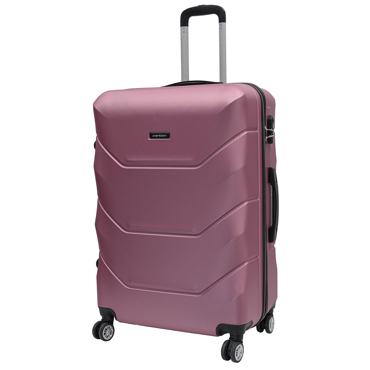 Валіза Carbon 147 L Пудровий (48973) Валіза Carbon 147 L Пудровий (48973)