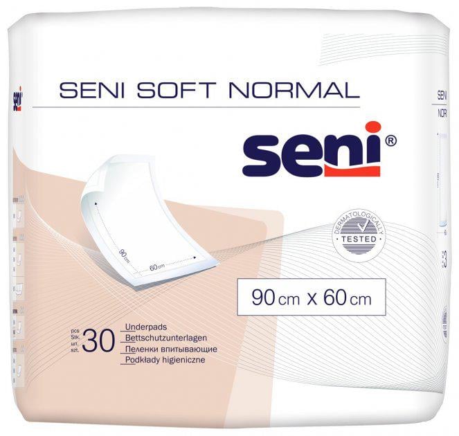 Пелюшки Seni Soft Normal 60x90 см 30 шт. (4069)