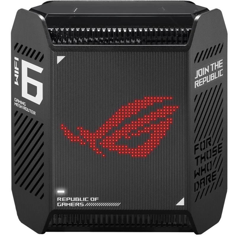 Система Mesh Wi-Fi Asus ROG Rapture GT6 AX10000 1 шт. AiMesh WPA3 Black (90IG07F0-MU9A10) - фото 6