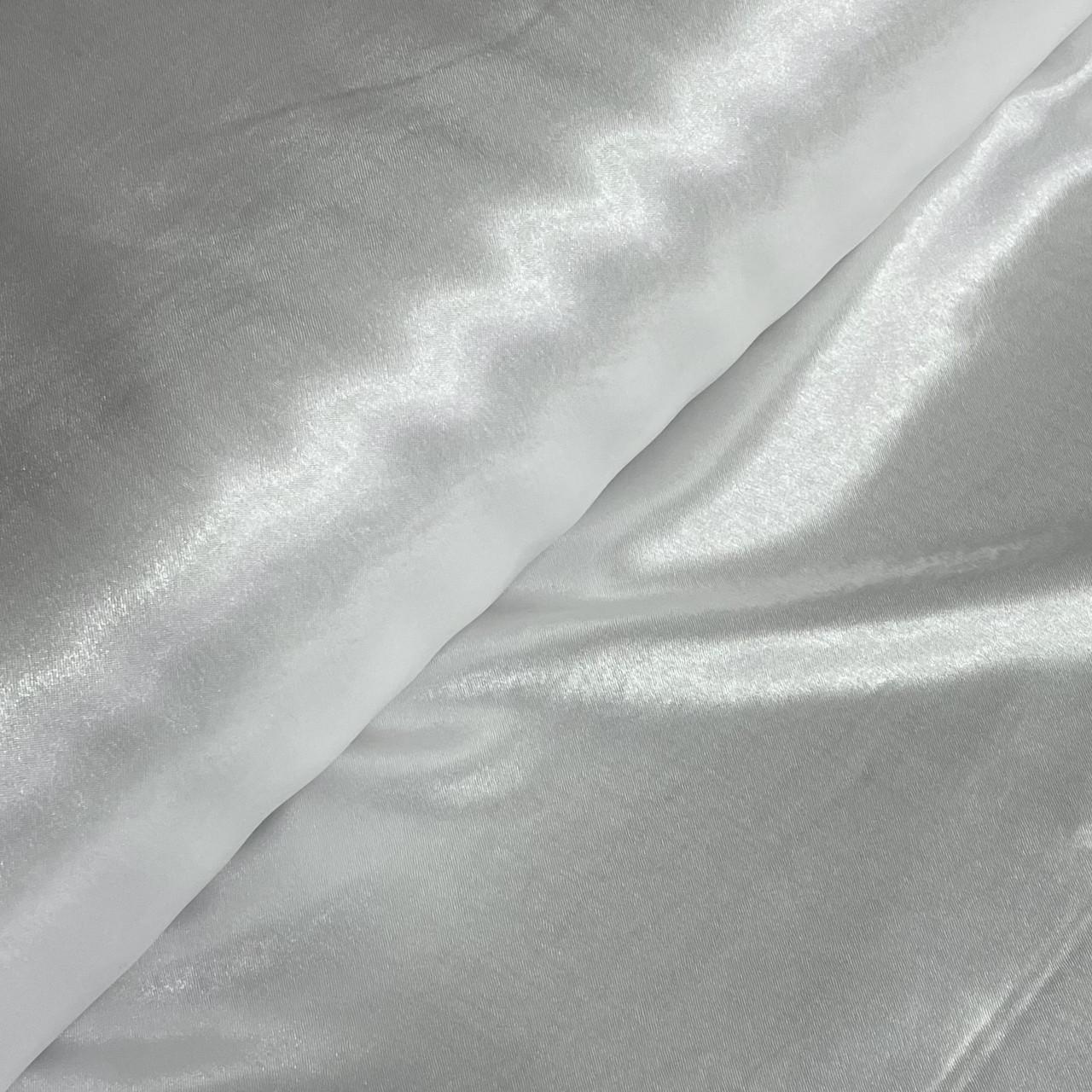 Ткань атлас креп-сатин Белый (24478942) - фото 1 Ткань атлас креп-сатин Белый (24478942) - фото 1