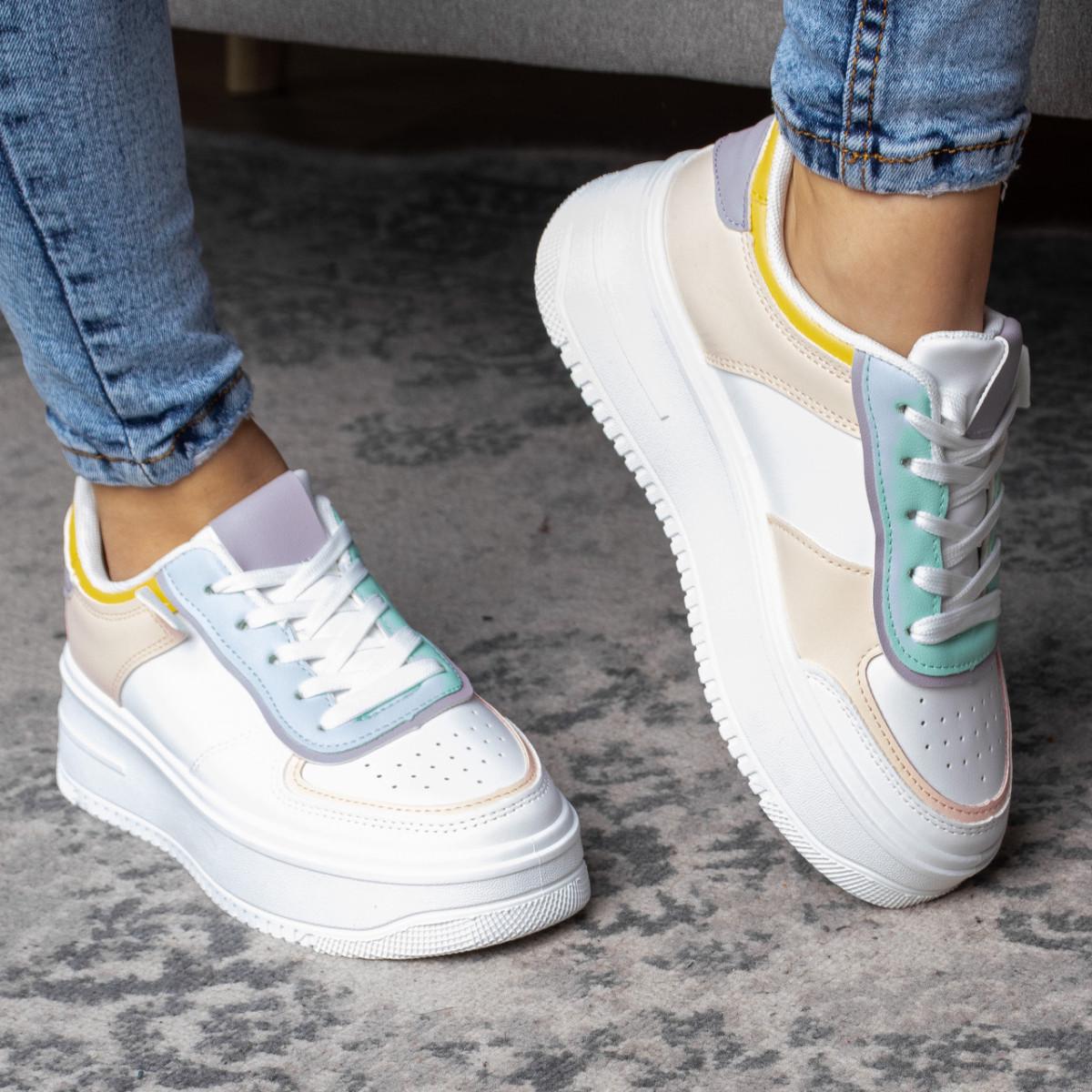 Кроссовки женские Fashion 39 р. 24,5 см Белый (3117)