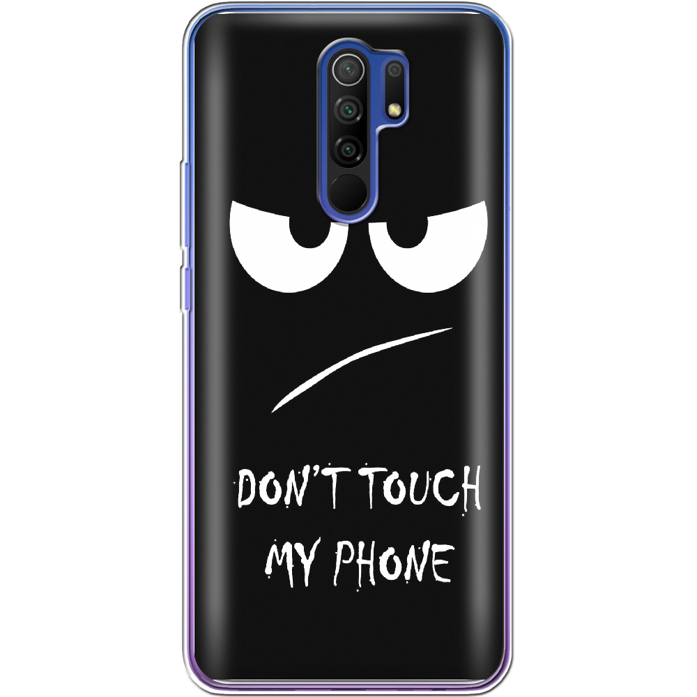 Чехол BoxFace Xiaomi Redmi 9 Don't Touch my Phone Прозрачный силикон (40233-up535-40233)