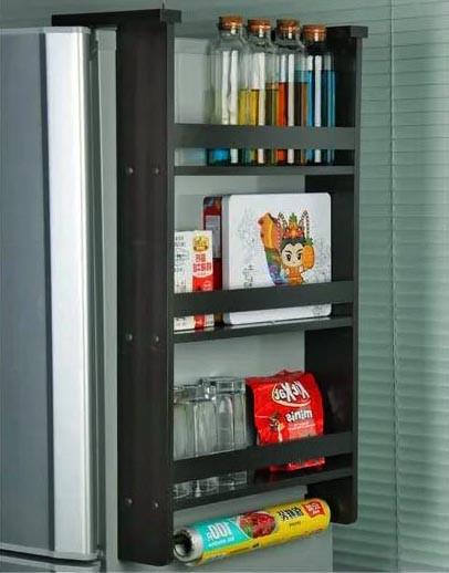 Полка на холодильник из дерева Ситвил Венге (Пхо-000512)