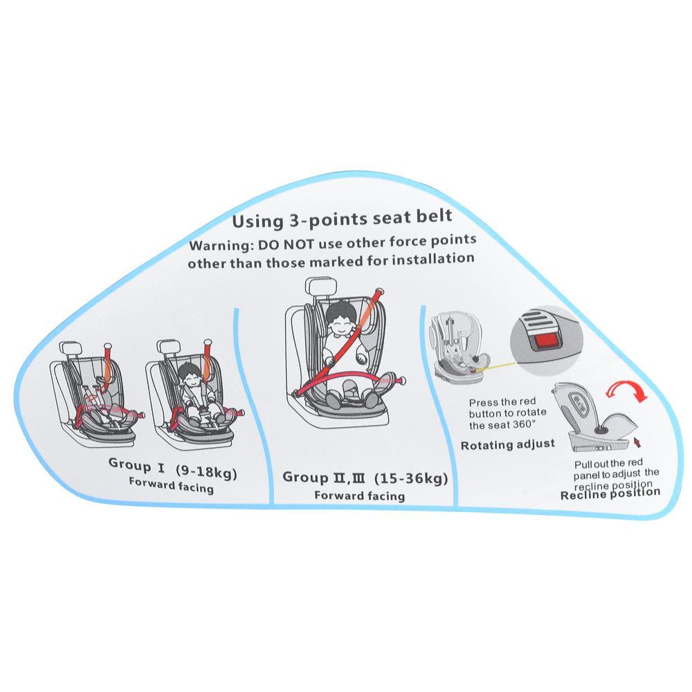 Автокрісло дитяче ME 1045 EVOLUTION 2 0-36 кг 360° ISOFIX/Top Tether з поворотом Чорно-бежевий (30330771) - фото 3 Автокрісло дитяче ME 1045 EVOLUTION 2 0-36 кг 360° ISOFIX/Top Tether з поворотом Чорно-бежевий (30330771) - фото 3