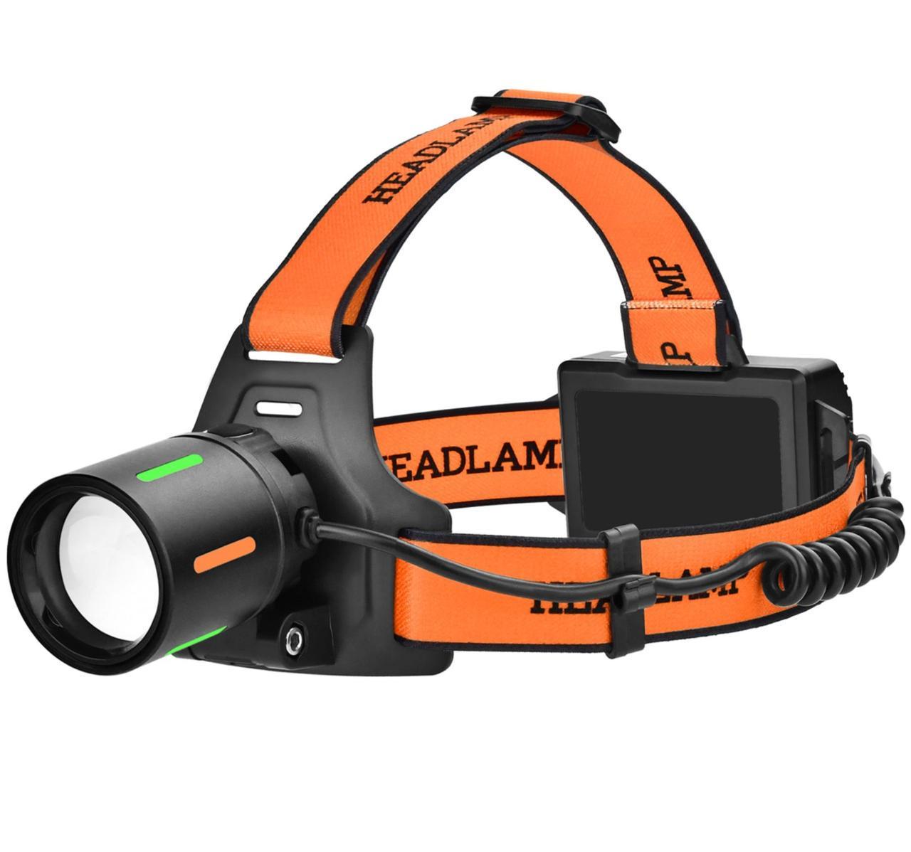Фонарь налобный NIGHT VISION FLUORESCENCE BL-T67-TG COB