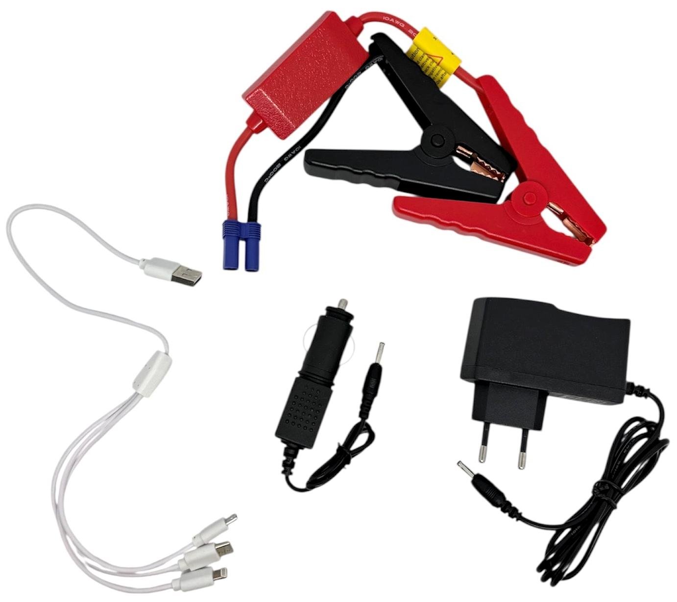 Пускозарядний автомобільний пристрій 68000 mAh для авто з акумулятором Жовтий (30285012) - фото 4 Пускозарядний автомобільний пристрій 68000 mAh для авто з акумулятором Жовтий (30285012) - фото 4