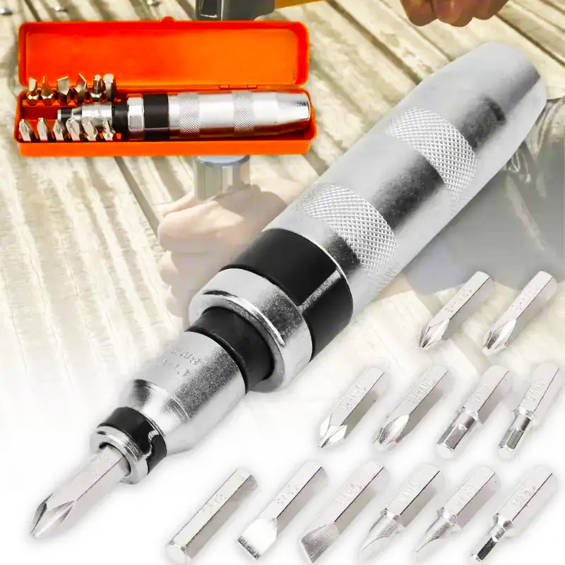 Набір ударних викруток 13 предметів (27122614) - фото 2 Набір ударних викруток 13 предметів (27122614) - фото 2