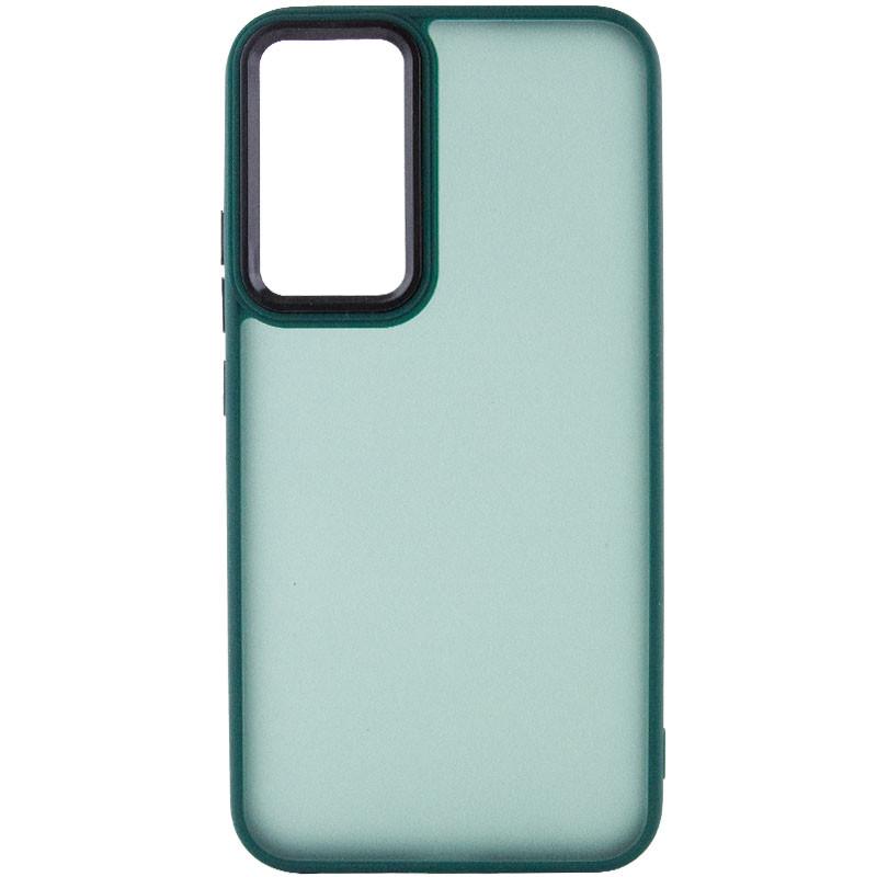 Противоударный Чехол TPU+PC Lyon Frosted для Samsung Galaxy S20 FE Green - фото 2