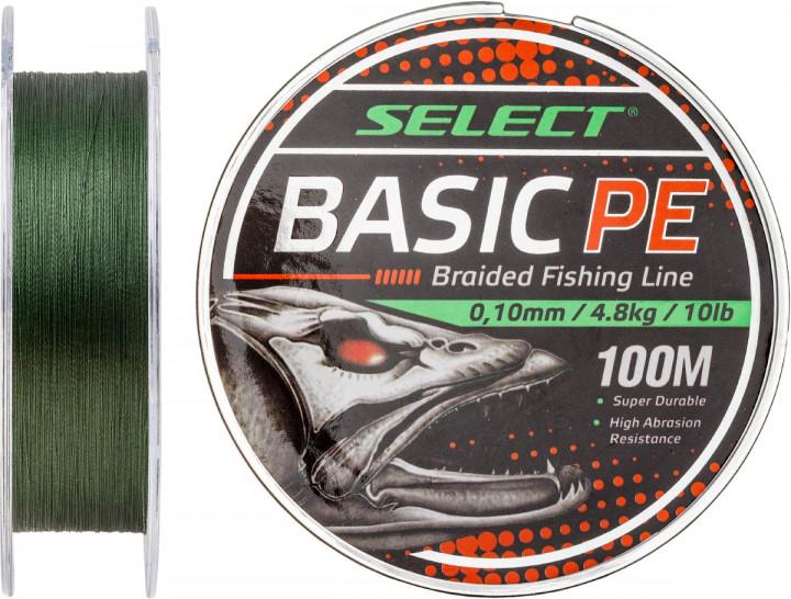 Шнур Select Basic PE 100 м 0,10 мм 4,8 кг 10lb - фото 1