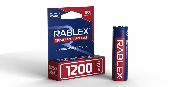 Акумулятор Rablex 18650 Li-lon 1200 mAh (4819840001797-E3)