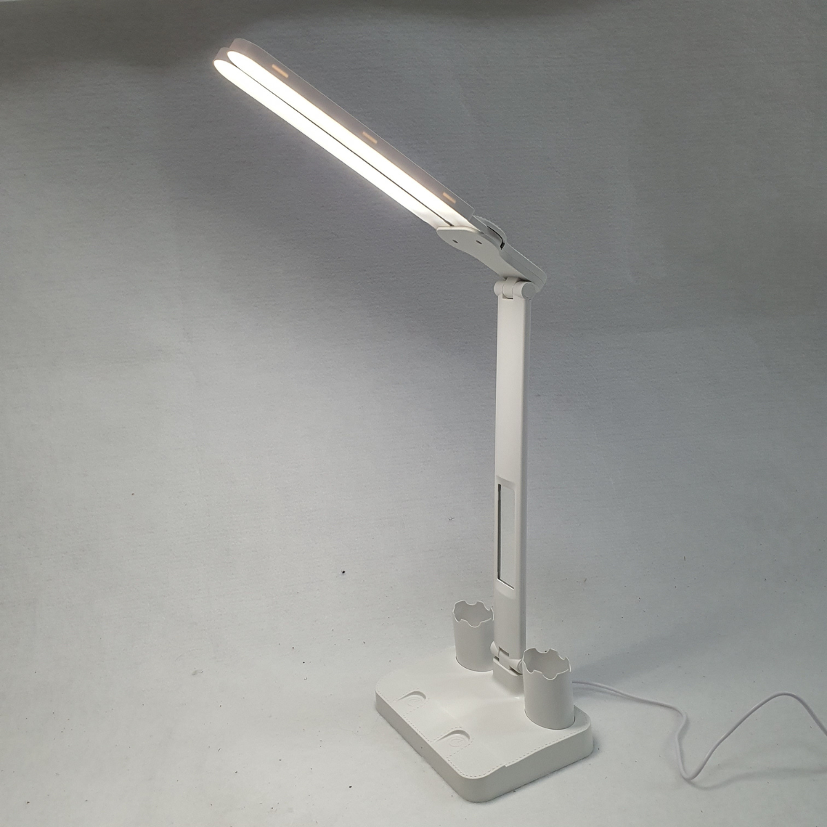 Лампа настольная LED Table lamp с двумя плафонами и складной конструкцией (VEN-00166)