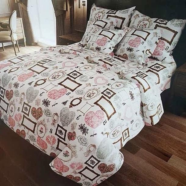 Комплект постельного белья Vital Textile Голд Люкс бязь полуторный 150х220 см (BL1.5-№125)