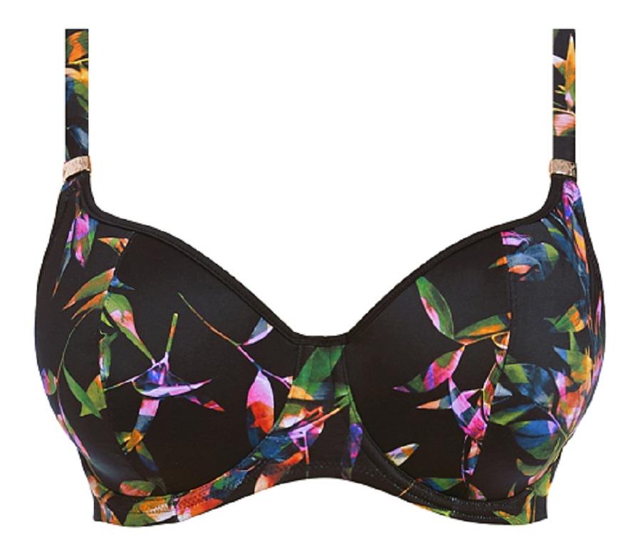 Купальный топ Fantasie Palawan 6611 38G Black (889500905783)