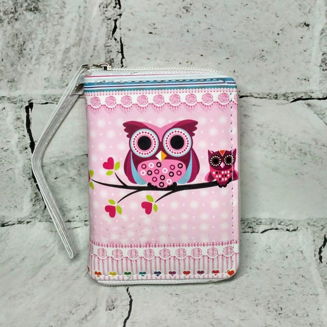 Кошелек детский с рисунком Сова (158-1-1)