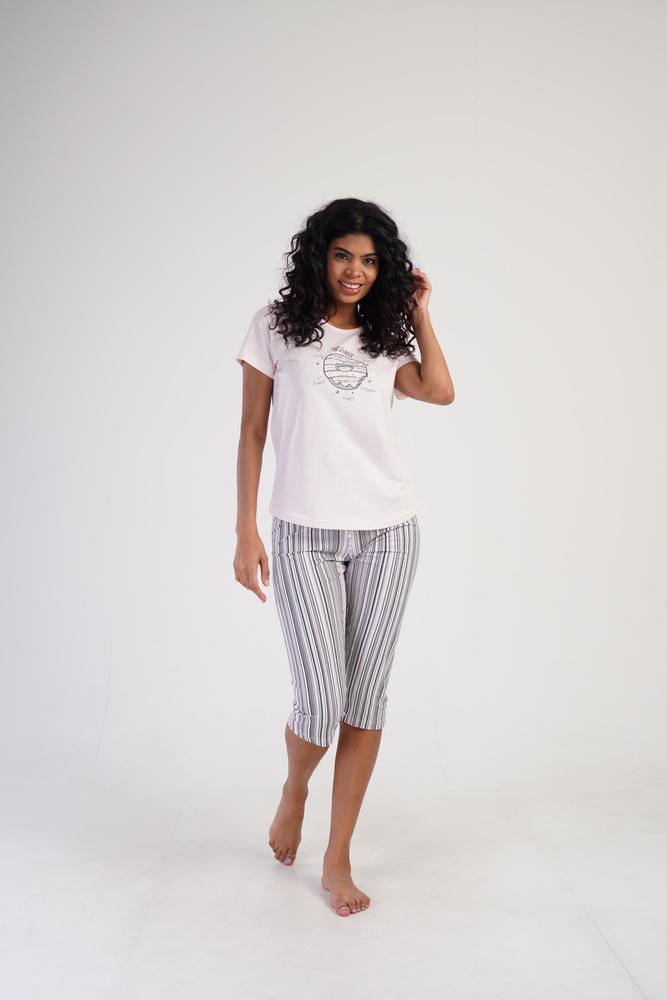 Пижама Vienetta 311055x37 женская L Розовый - фото 4 Пижама Vienetta 311055x37 женская L Розовый - фото 4