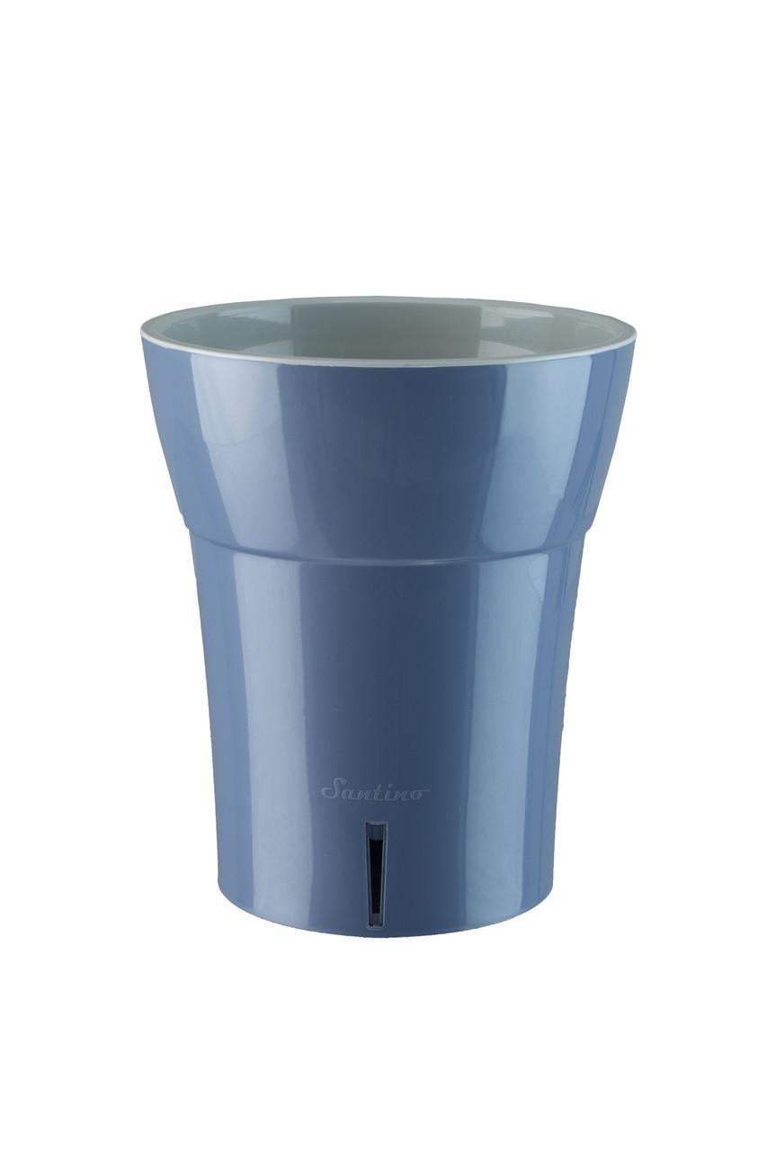 Горшок для цветов Santino DALI-DEA 1,25 л Синий (DDEA125SBLU/GRY)