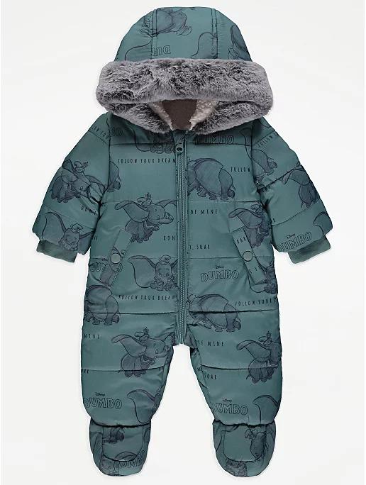 Комбинезон зимний для мальчика George р. 68-74 Зеленый (194832213)