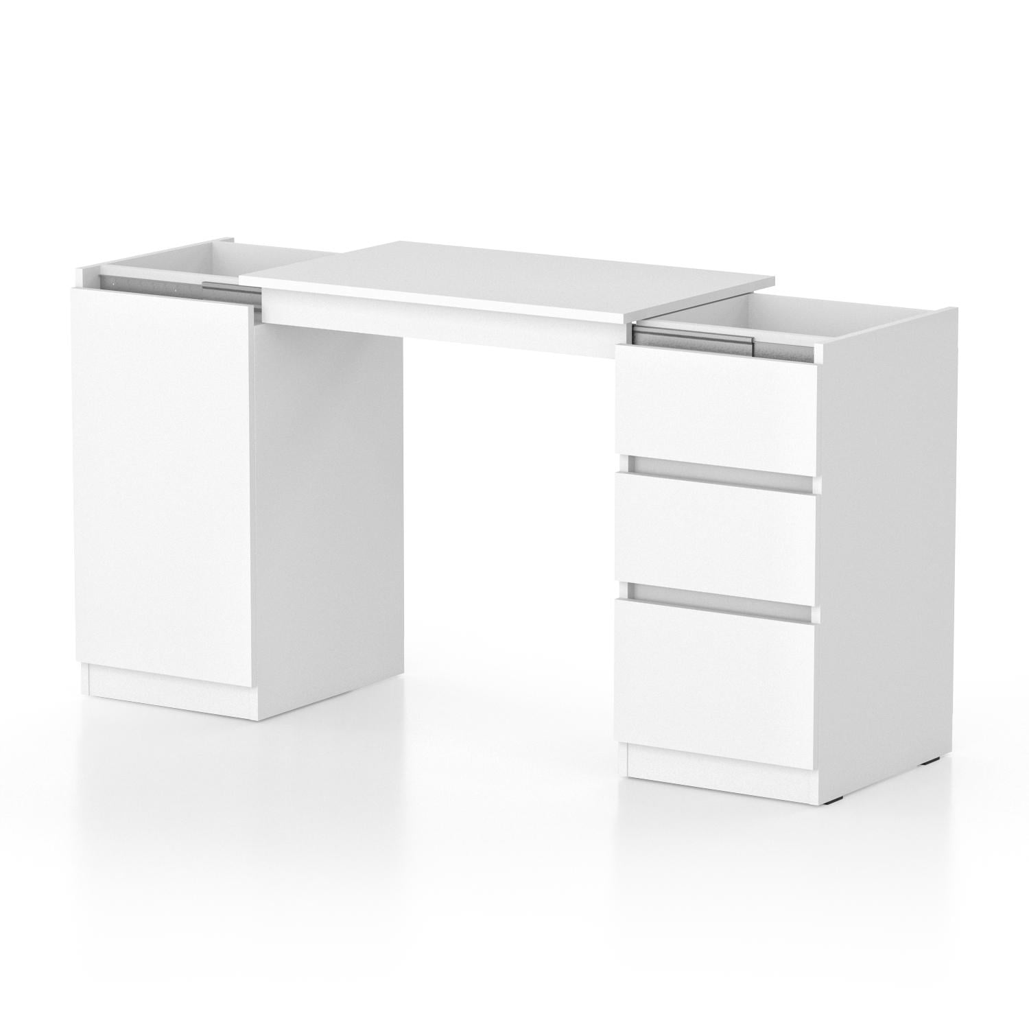 Стол-комод трансформер раздвижной Knap Knap Frenzy 2в1 Белый (S202002201)