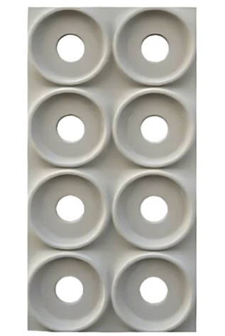 3D-панель Флоренция 1200х600х30 мм Светло-серый (2386546285)